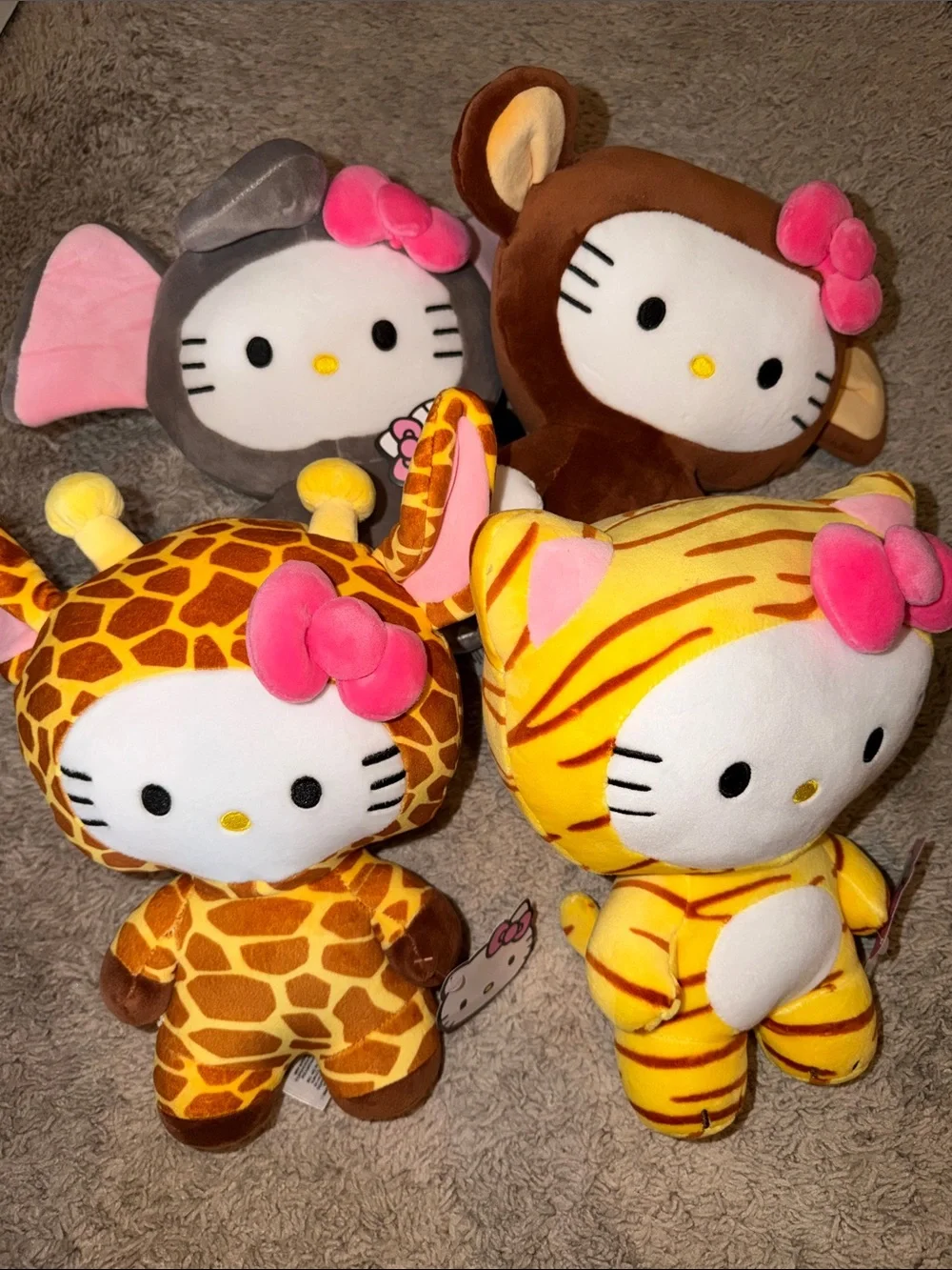 Sanrio Hello Kitty Plush Toy - Assorted Animal Costumes